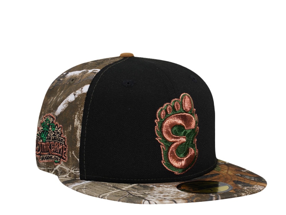 New Era Eugene Emeralds All Star Game 2014 Real Tree Outdoor Two Tone Edition 59Fifty Fitted Hat