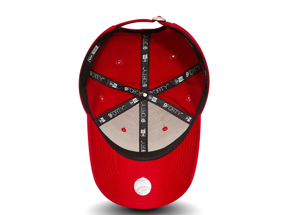 New Era League Basic New York Yankees Red 9Forty Strapback Hat