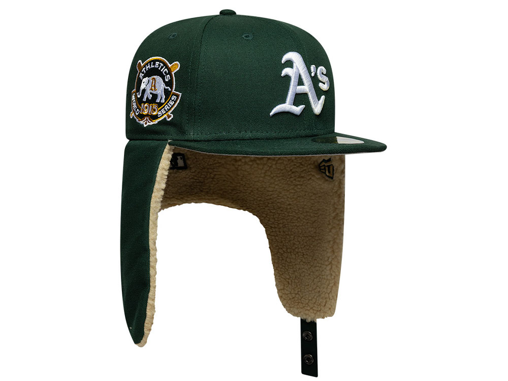 New Era Oakland Athletics World Series 1913 Dark Green Prime Dogear Edition 59Fifty Dogear Fitted Cap
