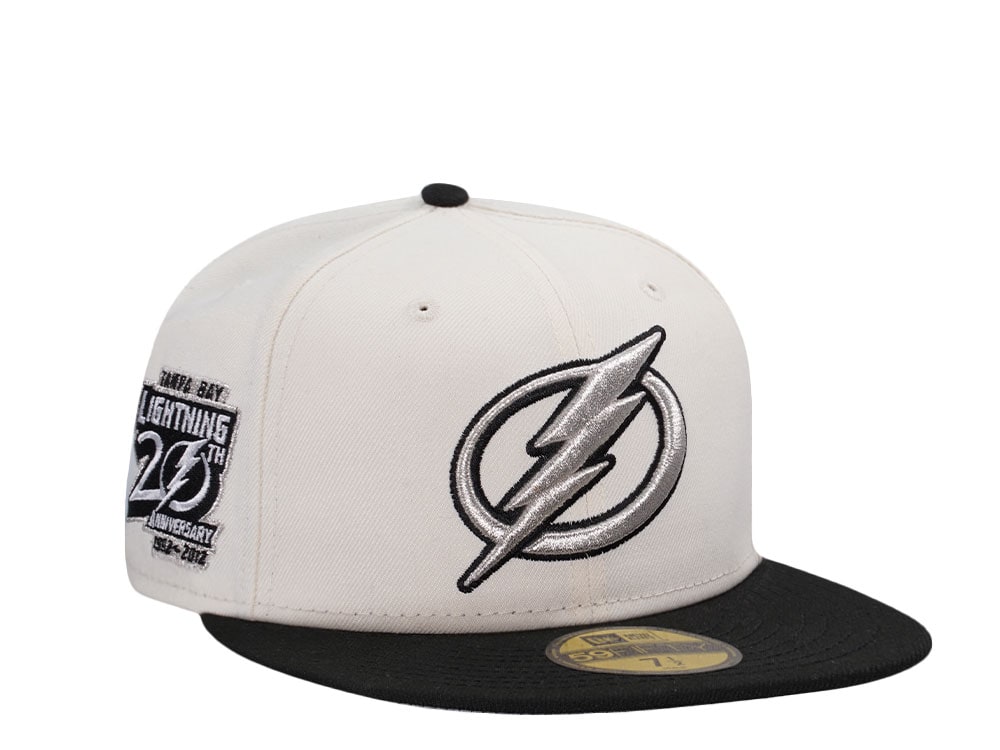 New Era Tampa Bay Lightning 20th Anniversary Chrome Two Tone Edition 59Fifty Fitted Cap