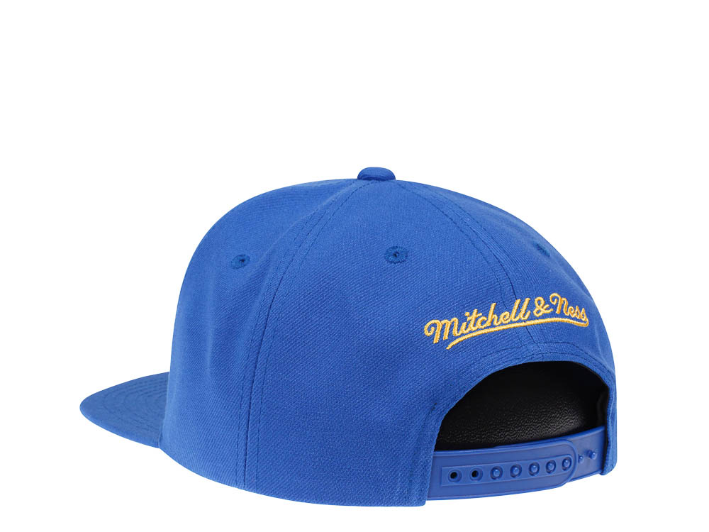 Mitchell & Ness Golden State Warriors NBA Embroidery Glitch Hardwood Classic Snapback Hat
