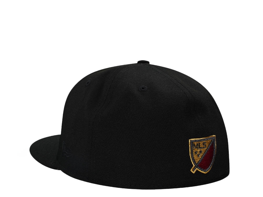 New Era Atlanta United FC Black Gold Edition 59Fifty Fitted Hat
