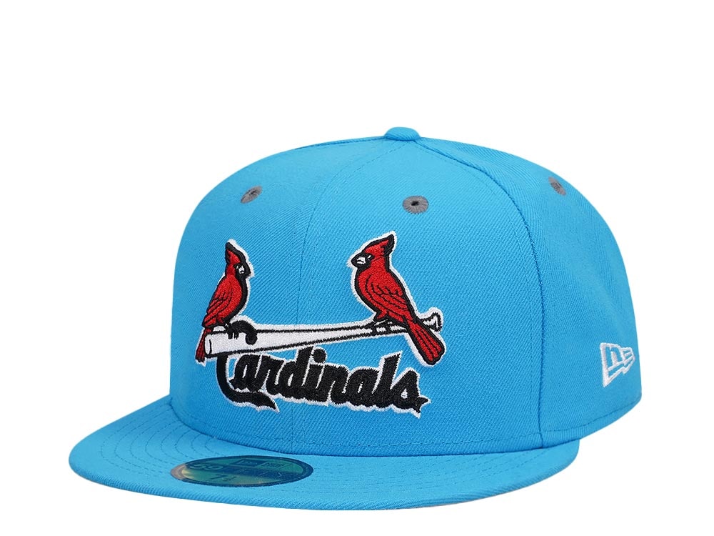 New Era St. Louis Cardinals Blue Prime Edition 59Fifty Fitted Hat