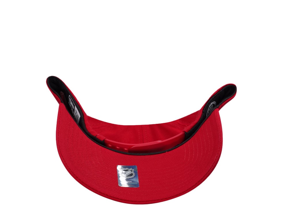 New Era Detroit Red Wings NHL Injection 2024 Scarlet 9Forty Snapback Hat