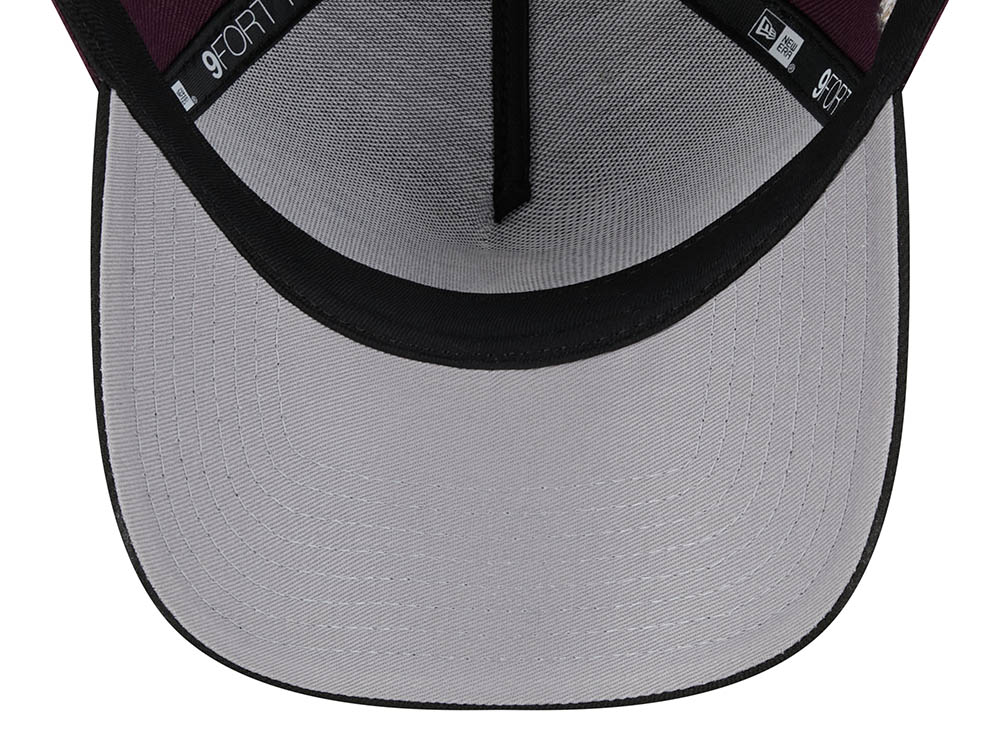 New Era Seattle Mariners 35th Anniversary Two Tone Plum 9Forty A Frame Snapback Hat