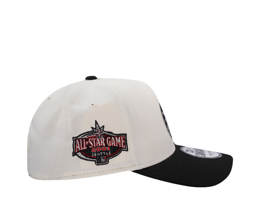 New Era Seattle Mariners All Star Game 2001 Chrome Two Tone Edition 9Forty A Frame Snapback Cap