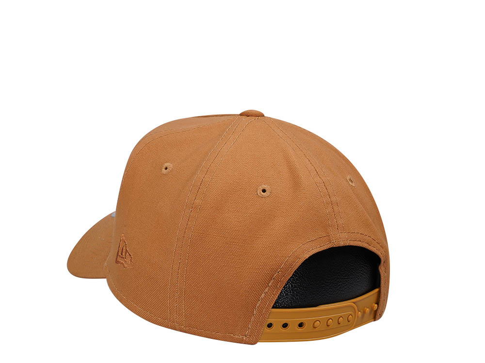 New Era Los Angeles Dodgers World Series 2020 Beige 9Forty A Frame Snapback Hat