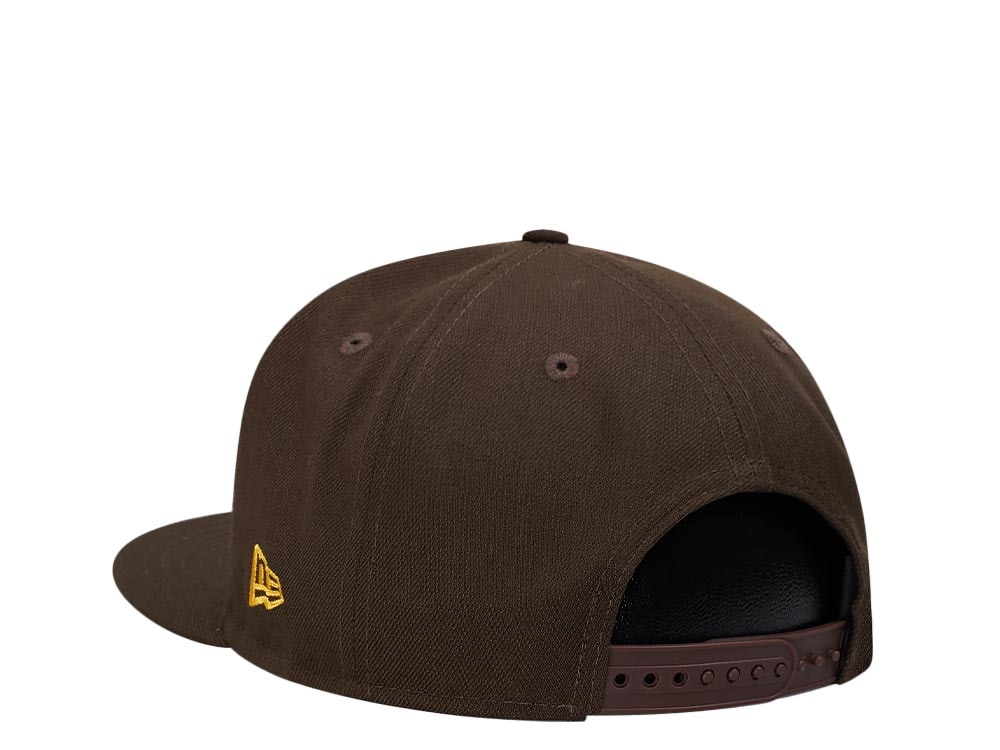 New Era San Diego Padres Walnut Classic Edition 9Fifty Snapback Hat