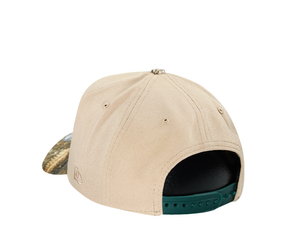 New Era Seattle Mariners 20th Anniversary Camel Realtree Two Tone Edition 9Forty Snapback Hat