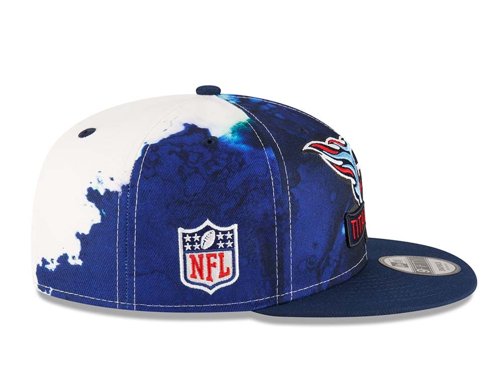 New Era Tennessee Titans Ink NFL Sideline 2022 9Fifty Snapback Hat