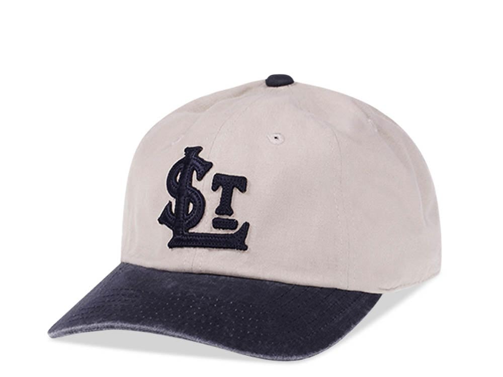 American Needle St. Louis Terriers Gray Vintage Casual Strapback Hat