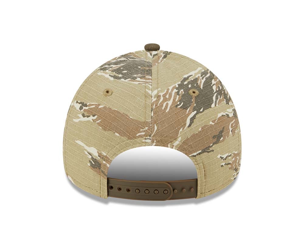 New Era Pittsburgh Pirates Tiger Camo Two Tone 9Forty A Frame Snapback Hat
