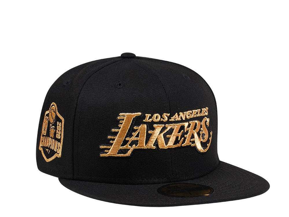 New Era Los Angeles Lakers Champions 2020 Gold Edition 59Fifty Fitted Hat