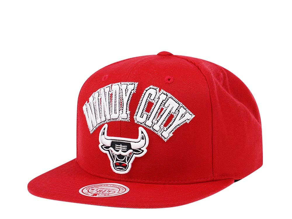 Mitchell & Ness Chicago Bulls HWC Zig Zag Satin Undervisor Snapback Hat