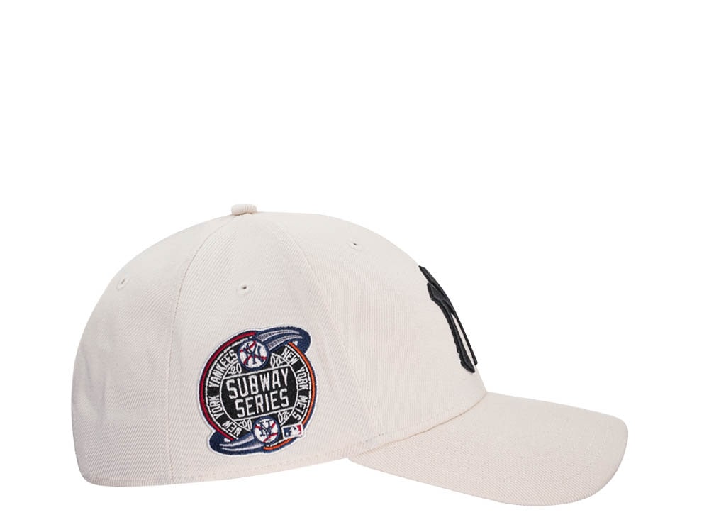47Brand New York Yankees Subway Series Natural Sure Shot MVP Snapback Hat