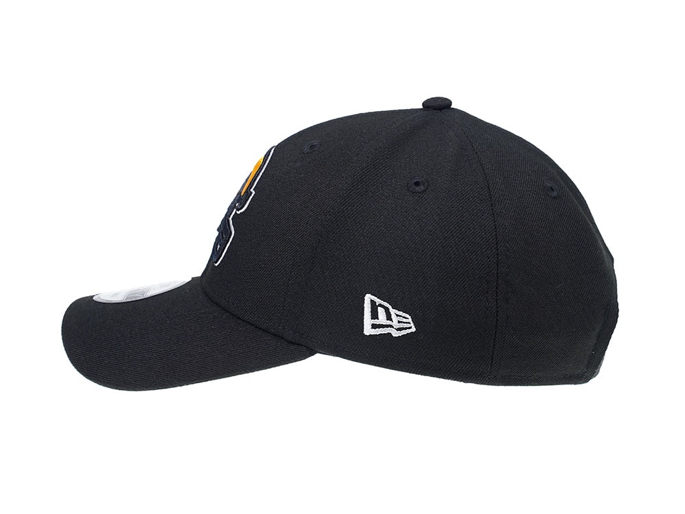 New Era Los Angeles Rams Curved Black Edition 9Forty Strapback Hat