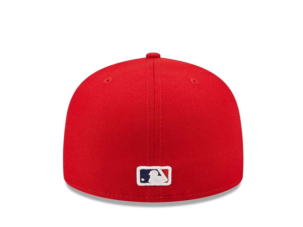 New Era Cincinnati Reds 5x World Series Champions - Red Groovy Edition 59Fifty Fitted Hat