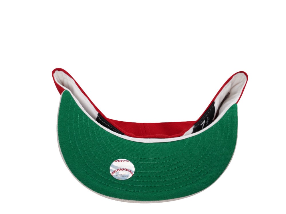 New Era Anaheim Angels 60th Anniversary Scarlet Edition 59Fifty Fitted Hat