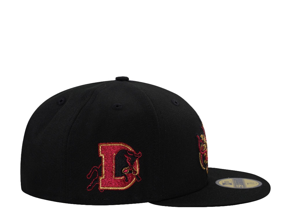 New Era Durham Bulls Black Prime Edition 59Fifty Fitted Cap