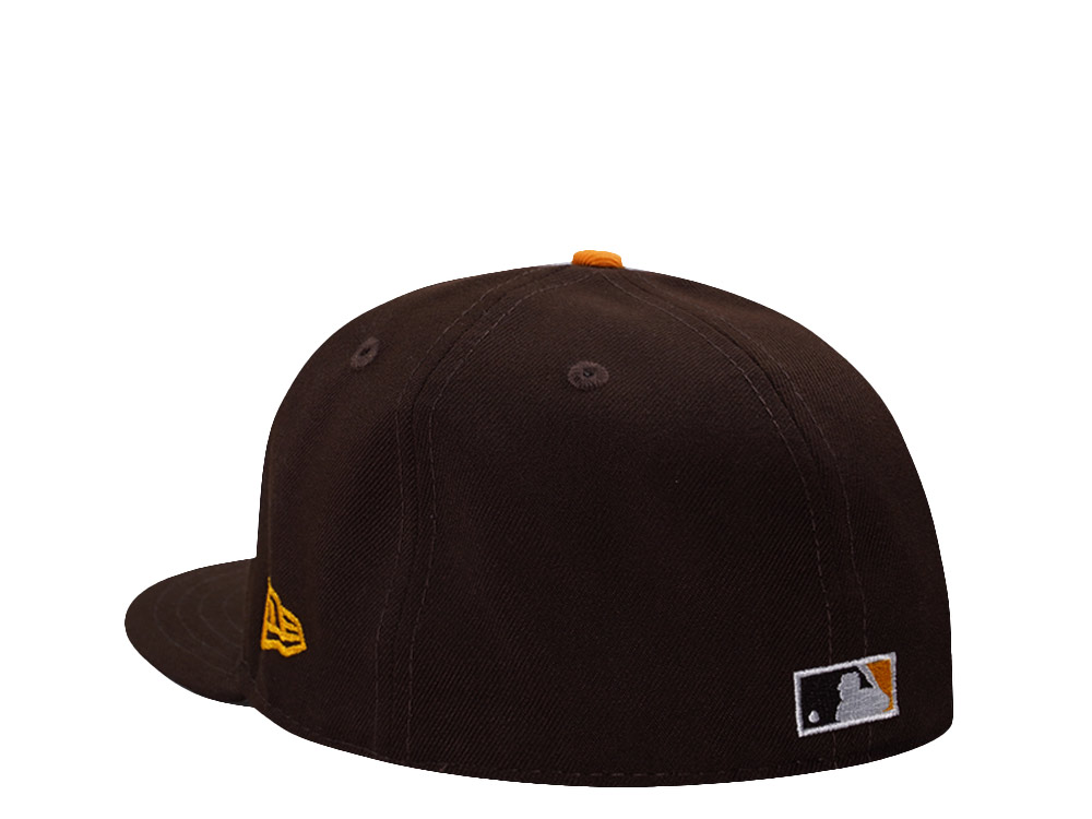 New Era Texas Rangers All Star Game 1986 Burnt Wood Prime Edition 59Fifty Fitted Cap