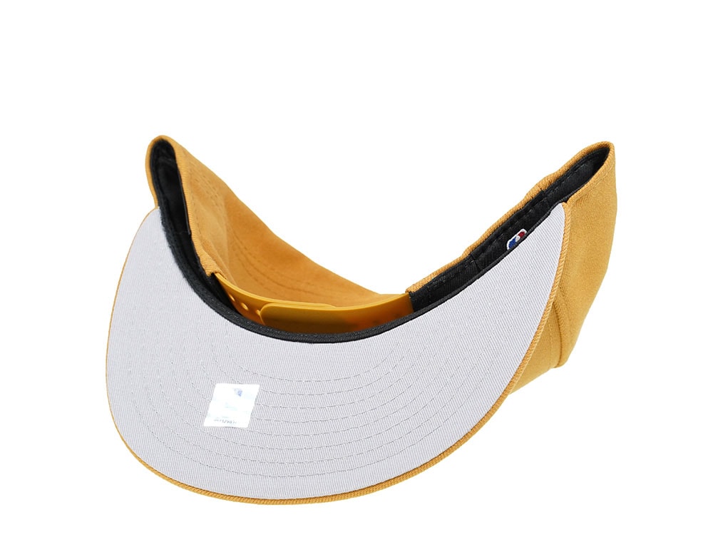 New Era Los Angeles Lakers Panama Tan Edition 9Fifty Snapback Hat