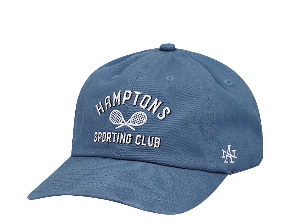 American Needle Hamptons Sporting Club Blue Casual Strapback Hat