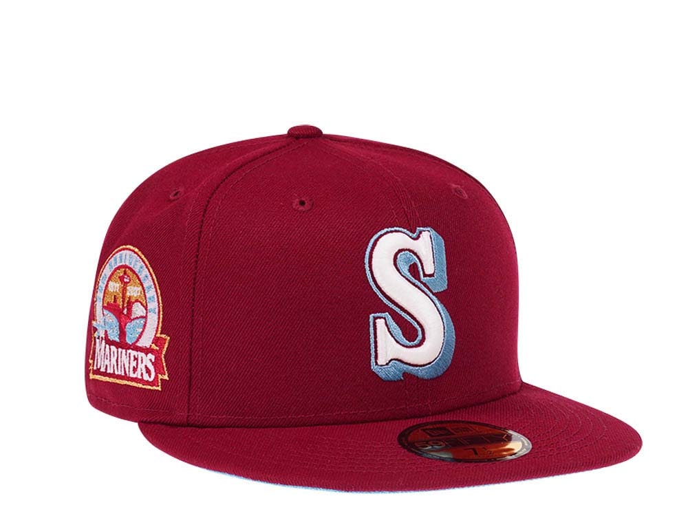 New Era Seattle Mariners 30th Anniversary Smooth Red Glow Edition 59Fifty Fitted Hat