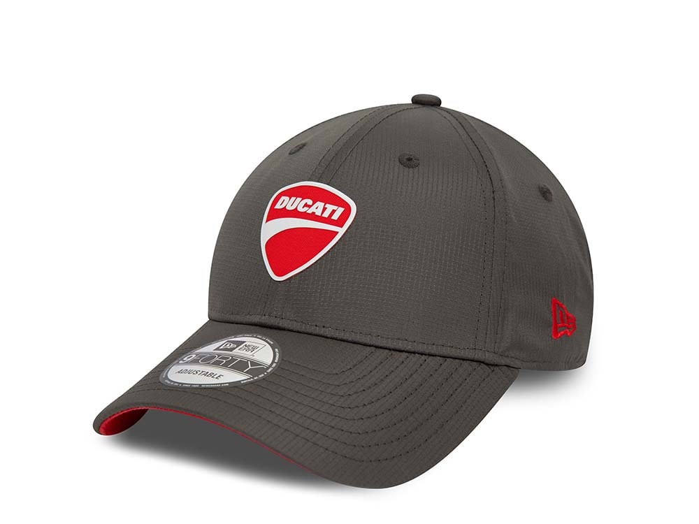 New Era Ducati Ripstop Gray 9Forty Strapback Hat