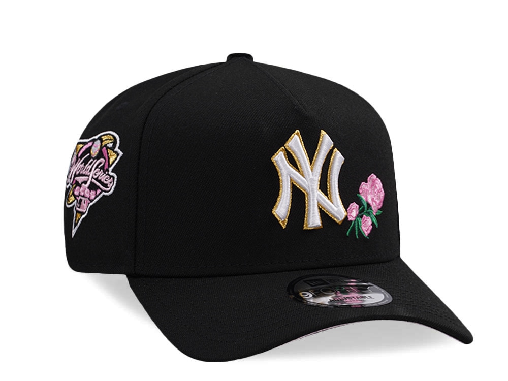 New Era New York Yankees World Series 2020 Black Prime Edition 9Forty A Frame Snapback Cap