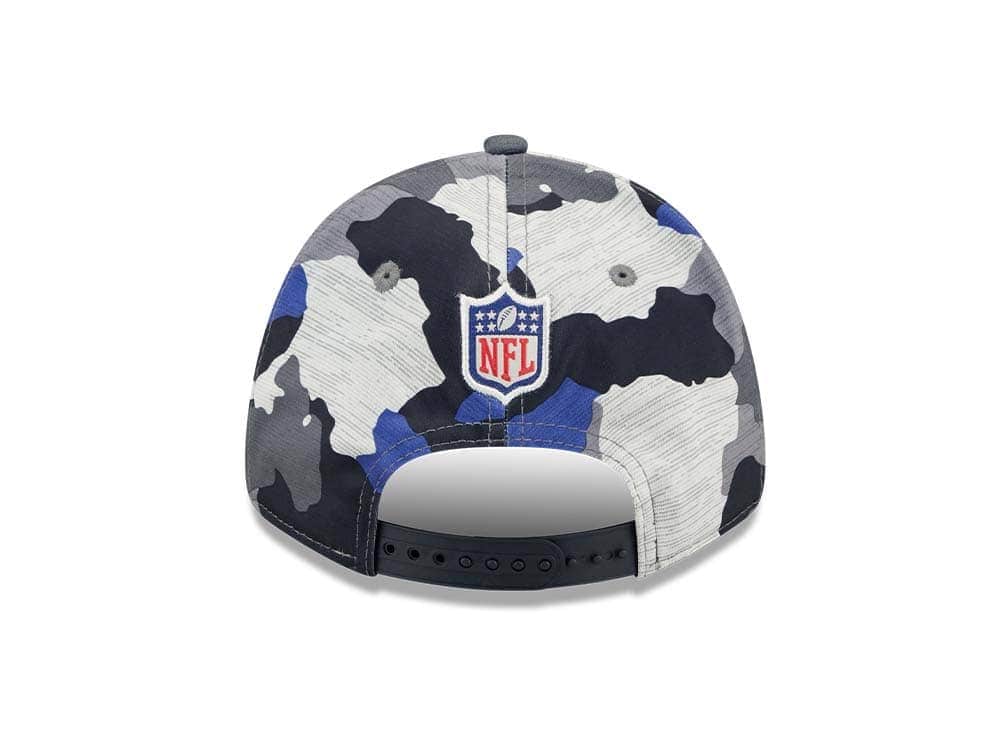 New Era NFL Logo NFL Training Camp 22 Camo 9Forty Stretch Snapback Hat