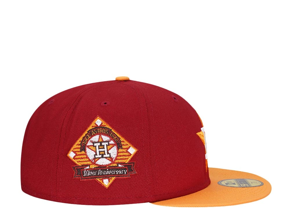 New Era Houston Astros Silver Anniversary Color Flip Two Tone Edition 59Fifty Fitted Hat