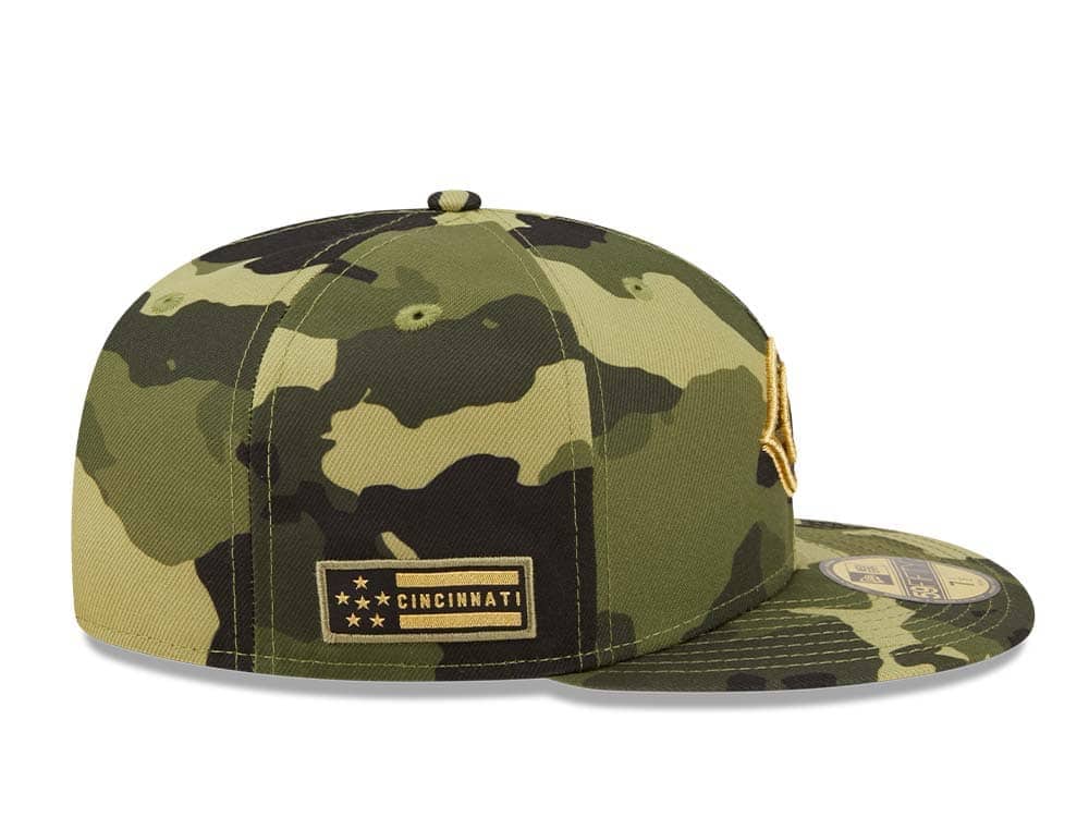 New Era Cincinnati Reds Armed Forces Day 2022 59Fifty Fitted Hat