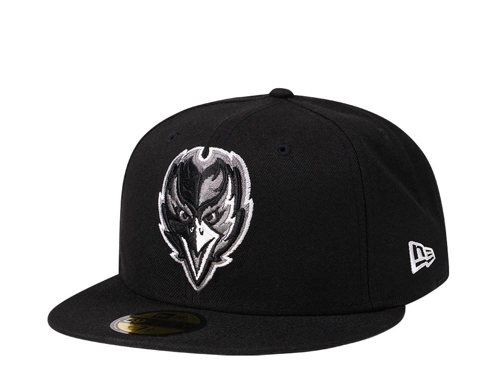 New Era Baltimore Ravens Steel Black Edition 59Fifty Fitted Hat