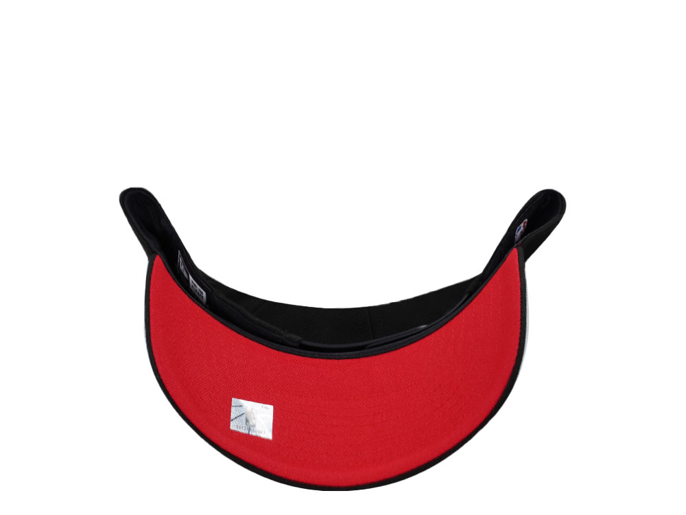 New Era Chicago Bulls 6x Champs Black and Red Prime Edition 9Forty A Frame Snapback Hat