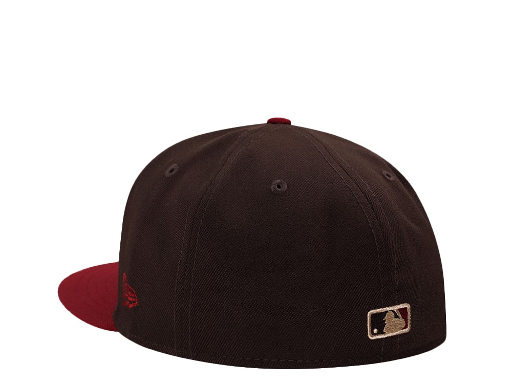 New Era Houston Astros Ransom Note Minute Maid Park Brick Red Two Tone Edition 59Fifty Fitted Hat