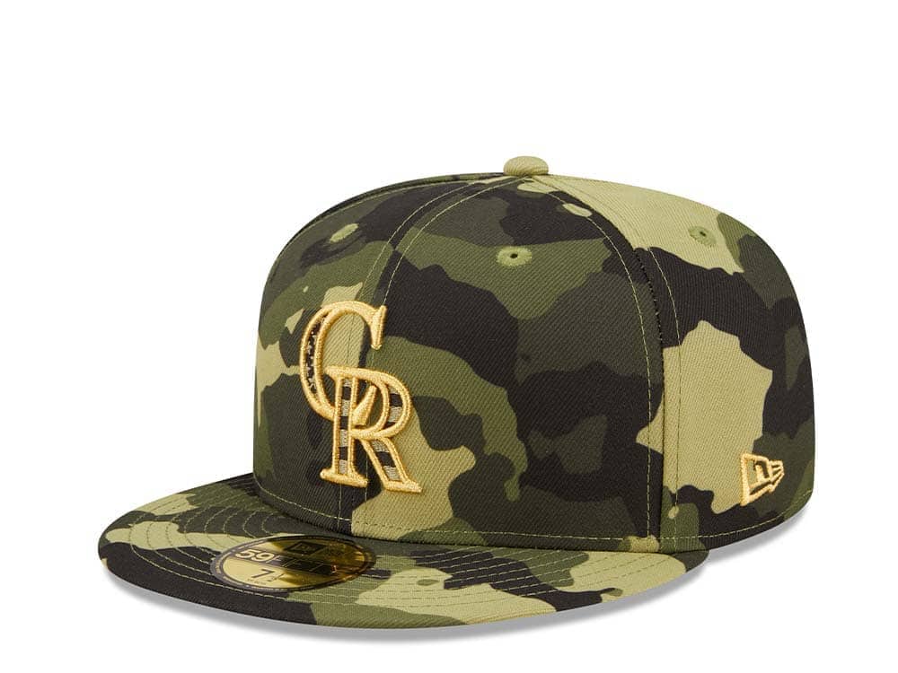 New Era Colorado Rockies Armed Forces Day 2022 59Fifty Fitted Hat