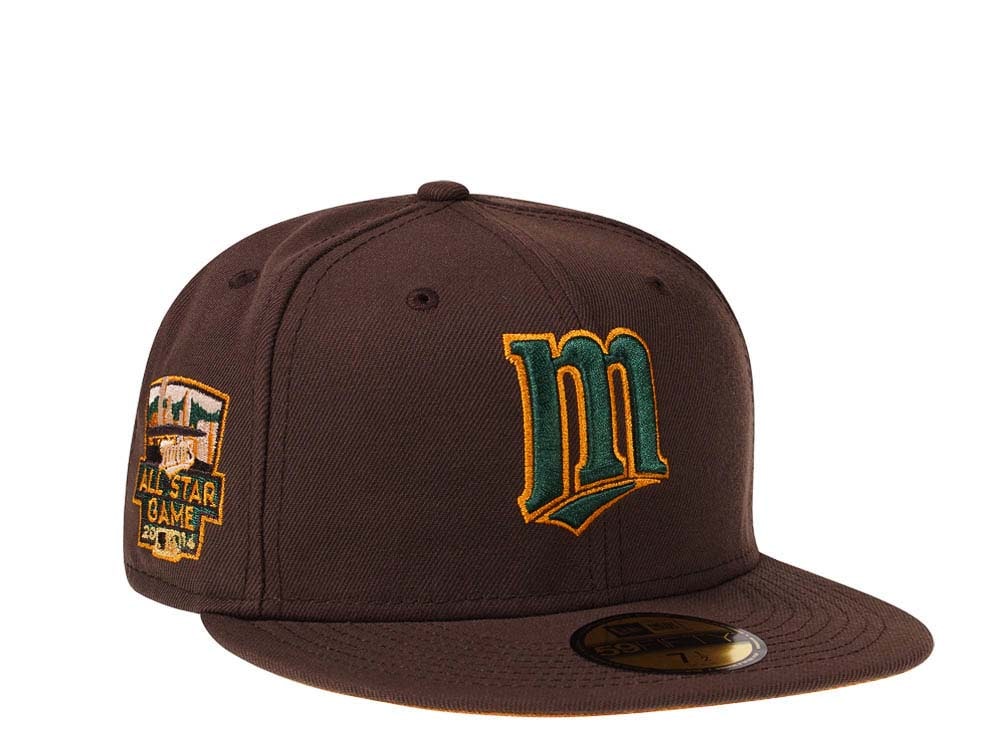 New Era Minnesota Twins All Star Game 2017 Peanut Chocolate Edition 59Fifty Fitted Hat