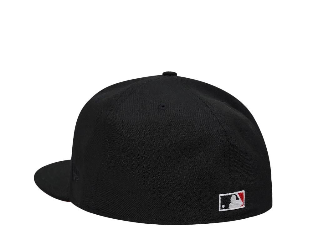New Era Cincinnati Reds Black and Red Edition 59Fifty Fitted Hat