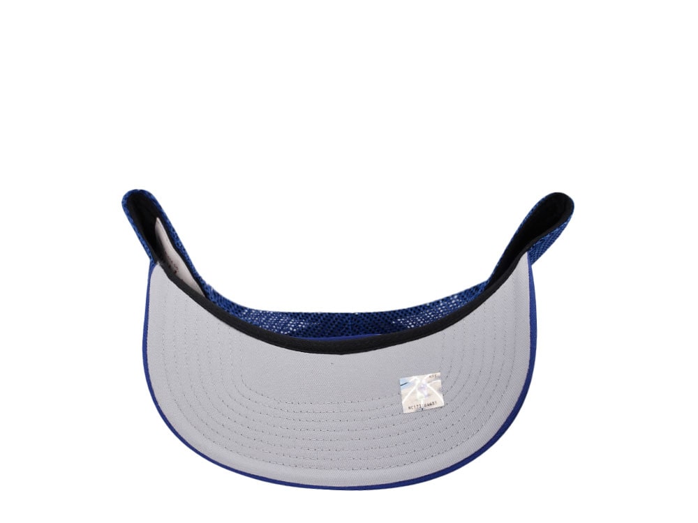 Mitchell & Ness Philadelphia 76ers Dark Blue Trucker Adjustable Fit Snapback Hat