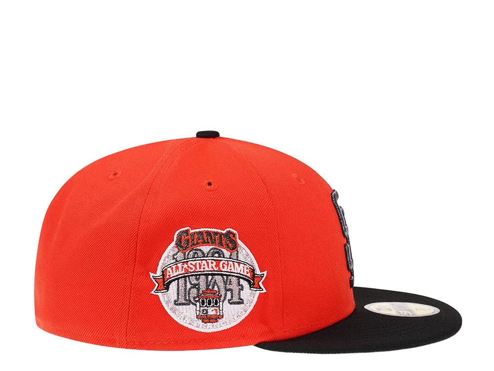 New Era San San Francisco Giants All Star Game 1984 Metallic Two Tone Edition 59Fifty Fitted Hat