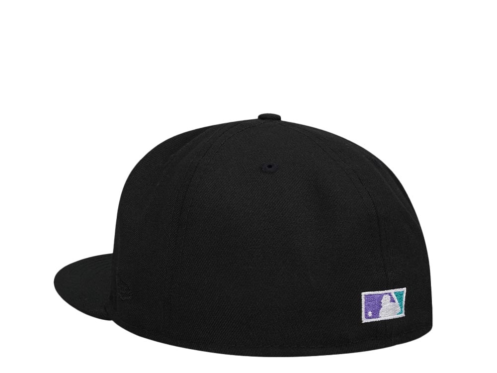 New Era Arizona Diamondbacks 20th Anniversary Black Copper Throwback Edition 59Fifty Fitted Hat