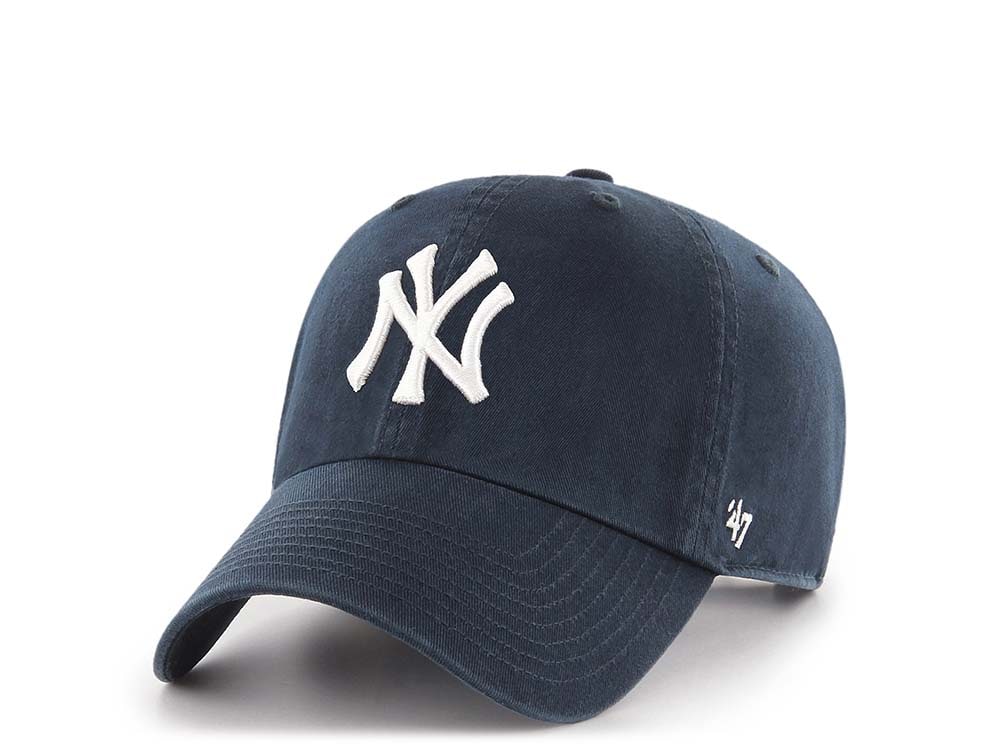 47Brand New York Yankees Clean Up Strapback Hat