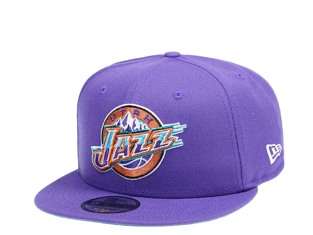 New Era Utah Jazz Hardwood Classic Edition 9Fifty Snapback Hat