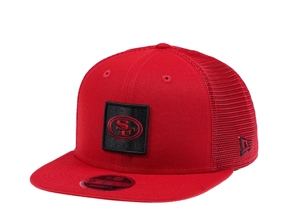 New Era San Francisco 49ers Original Fit Coach Edition 9Fifty Trucker Snapback Hat