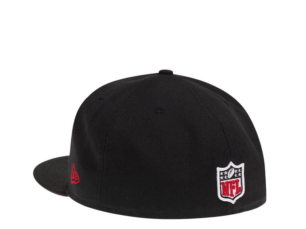 New Era San Francisco 49ers 60 Seasons Black Pop 59Fifty Fitted Hat