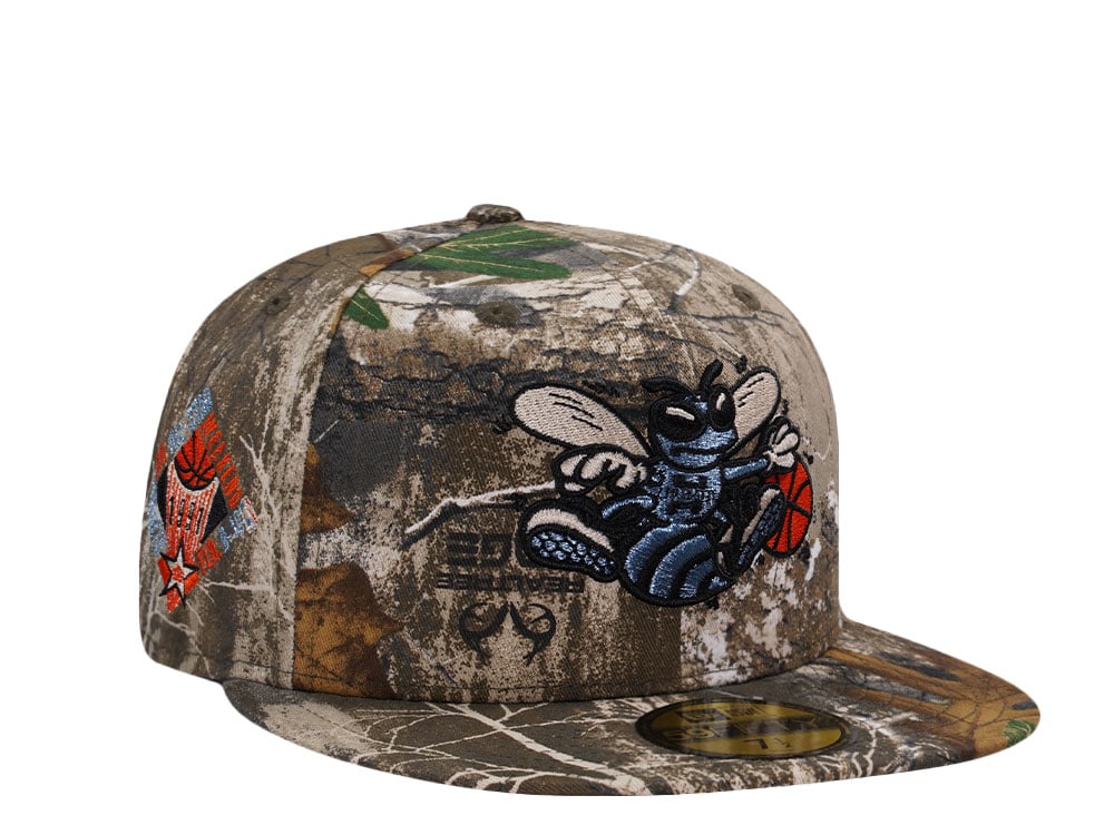 New Era Charlotte Hornets All Star Game 1991 Realtree Prime Edition 59Fifty Fitted Cap