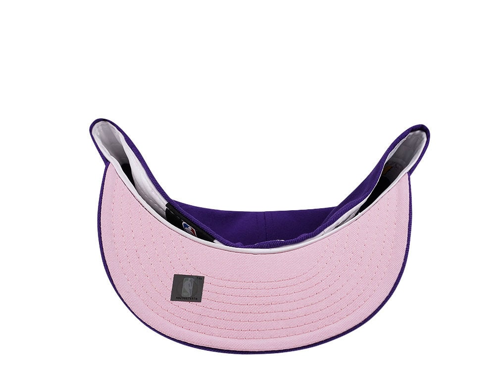 New Era Los Angeles Lakers Champions 2020 Purple and Pink Edition 59Fifty Fitted Hat