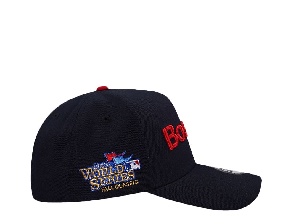 New Era Boston Red Sox World Series 2013 Navy Metallic Edition 9Forty A Frame Snapback Hat