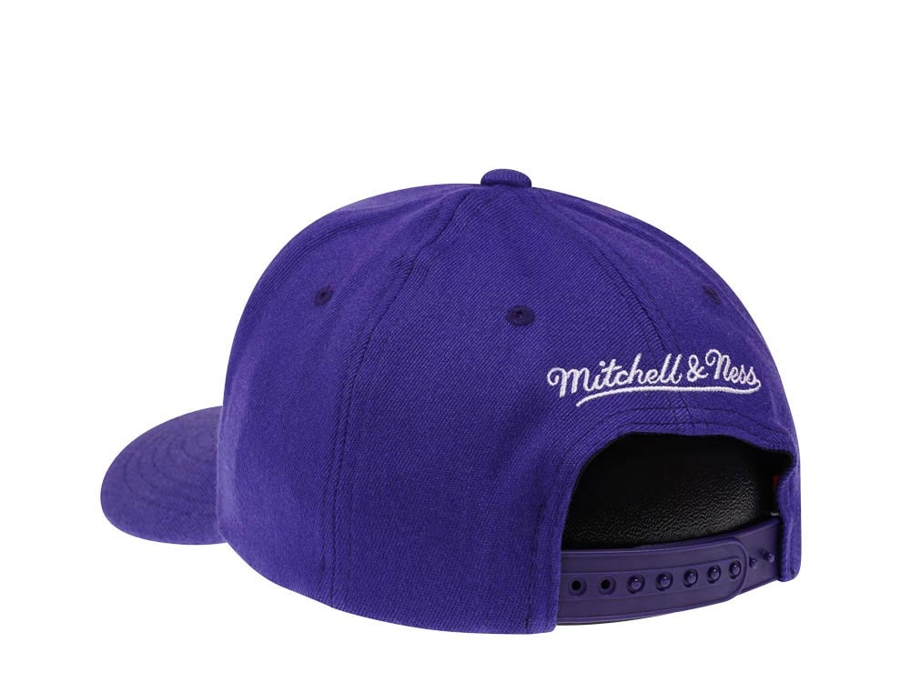 Mitchell & Ness Phoenix Suns Team Ground Red Line Solid Flex Snapback Hat