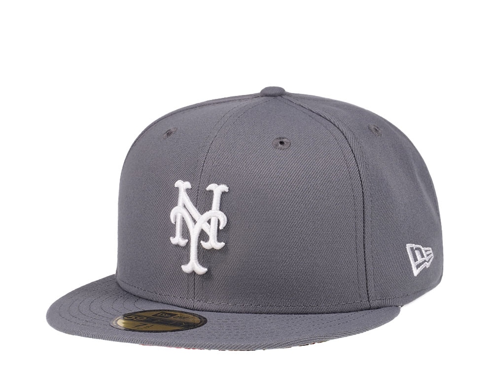 New Era New York Mets Floral Undervisor 59Fifty Fitted Hat